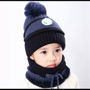 Scarf mask toque all in one